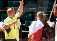 PEOPLE - Roland Garros: Andre Agassi zurück im Tenniszirkus