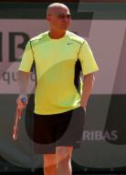 PEOPLE - Roland Garros: Andre Agassi zurück im Tenniszirkus