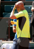 PEOPLE - Roland Garros: Andre Agassi zurück im Tenniszirkus