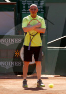 PEOPLE - Roland Garros: Andre Agassi zurück im Tenniszirkus
