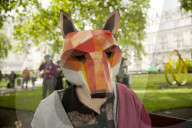 NEWS - Protest in London gegen Fuchsjagd