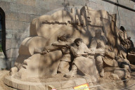 FEATURE - Sandskulpturen Festival in St. Petersburg