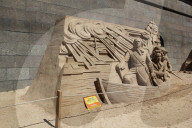 FEATURE - Sandskulpturen Festival in St. Petersburg
