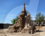 FEATURE - Sandskulpturen Festival in St. Petersburg