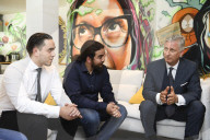 PEOPLE - König Philippe besucht eine Institution in Molenbeek