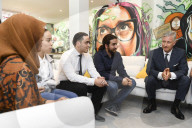 PEOPLE - König Philippe besucht eine Institution in Molenbeek