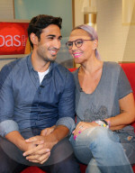 PEOPLE - Natascha Ochsenknecht mit Freund Umut Kekilli in der Talkshow DAS!
