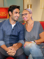 PEOPLE - Natascha Ochsenknecht mit Freund Umut Kekilli in der Talkshow DAS!