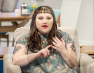 PEOPLE - Beth Ditto in der "Lorraine" TV-Show
