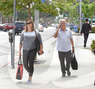 PEOPLE - Dustin Hoffman hat einen fröhlichen Tag