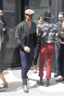 PEOPLE - Die Beckhams an der 'Kent And Curwen Presentation' im Covent Garden in London