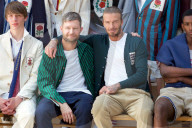 PEOPLE - Die Beckhams an der 'Kent And Curwen Presentation' im Covent Garden in London