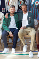 PEOPLE - Die Beckhams an der 'Kent And Curwen Presentation' im Covent Garden in London