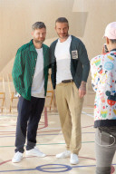 PEOPLE - Die Beckhams an der 'Kent And Curwen Presentation' im Covent Garden in London