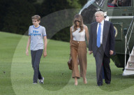 NEWS - Melania und Sohn Barron sind ins Weisse Haus gezogen