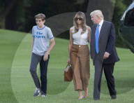 NEWS - Melania und Sohn Barron sind ins Weisse Haus gezogen