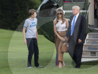NEWS - Melania und Sohn Barron sind ins Weisse Haus gezogen