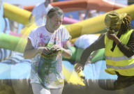 FEATURE - London: Colour Obstacle Rush im Kempton Park