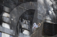 NEWS - London: Grossbrand im Hochhaus Grenfell Tower