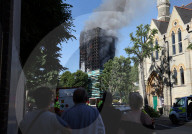 NEWS - London: Grossbrand im Hochhaus Grenfell Tower
