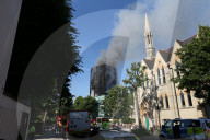 NEWS - London: Grossbrand im Hochhaus Grenfell Tower