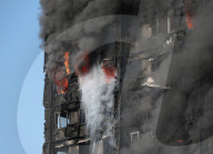 NEWS - London: Grossbrand im Hochhaus Grenfell Tower