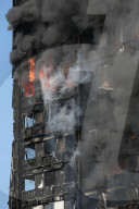 NEWS - London: Grossbrand im Hochhaus Grenfell Tower