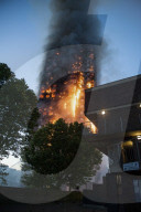 NEWS - London: Grossbrand im Hochhaus Grenfell Tower