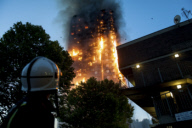 Tower Block fire in White City, London