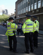 Tower block fire in London