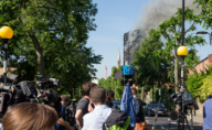 Fire at Glenfall tower, London