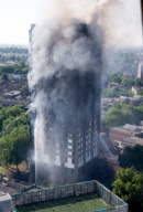 Fire at Glenfall tower, London