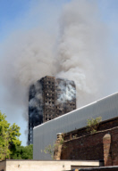 Fire at Glenfall tower, London