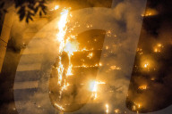 NEWS - London Grossbrand Grenfell Tower - Dramatische Bilder