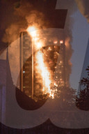 NEWS - London Grossbrand Grenfell Tower - Dramatische Bilder