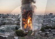 NEWS - London Grossbrand Grenfell Tower - Dramatische Bilder