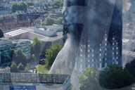 NEWS - London Grossbrand Grenfell Tower - Dramatische Bilder