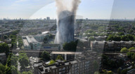 NEWS - London Grossbrand Grenfell Tower - Dramatische Bilder