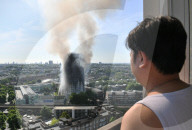 NEWS - London Grossbrand Grenfell Tower - Dramatische Bilder