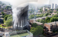 NEWS - London Grossbrand Grenfell Tower - Dramatische Bilder
