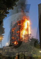 NEWS - London Grossbrand Grenfell Tower 