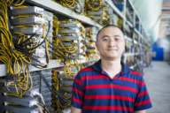 China's Bitcoin mine