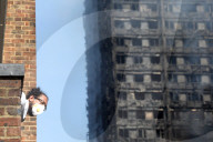 NEWS - London Brand Grenfell Tower: Bilder des augebrannten Wohnblocks