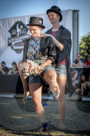 FEATURE - Skurril: Steckenpferd-Contest in Mannheim