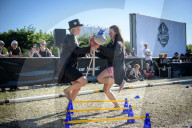 FEATURE - Skurril: Steckenpferd-Contest in Mannheim