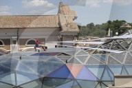 PEOPLE - 'Spider-Man Homecoming' über den Dächern von Rom