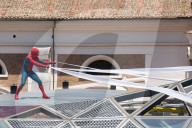 PEOPLE - 'Spider-Man Homecoming' über den Dächern von Rom