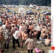 Hippies at Hyde Park 'Love In', London, Britain - 1967