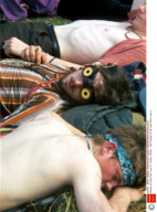 Hippies at Hyde Park 'Love In', London, Britain - 1967