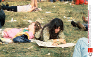 Hippies at Hyde Park 'Love In', London, Britain - 1967